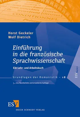 Geckeler / Dietrich |  Einführung in die französische Sprachwissenschaft | Buch |  Sack Fachmedien