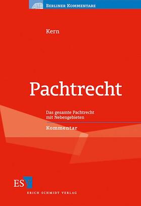 Kern |  Pachtrecht | Buch |  Sack Fachmedien