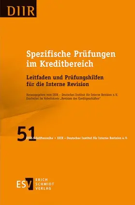 DIIR – Arbeitskreis " Revision des Kreditgeschäftes" |  Spezifische Prüfungen im Kreditbereich | Buch |  Sack Fachmedien