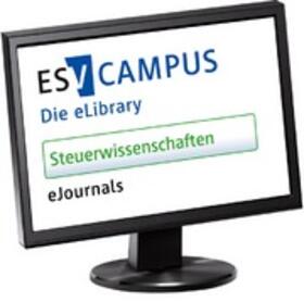 ESV-Campus Steuerwissenschaften eJournals | Erich Schmidt Verlag | Datenbank | sack.de