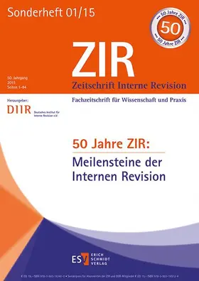 DIIR – Deutsches Institut für Interne Revision e. V. |  50 Jahre ZIR: Meilensteine der Internen Revision | Buch |  Sack Fachmedien