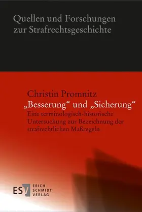 Promnitz |  „Besserung“ und „Sicherung“ | Buch |  Sack Fachmedien