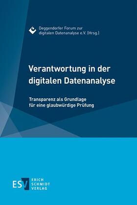 Deggendorfer Forum zur digitalen Datenanalyse e. V. |  Verantwortung in der digitalen Datenanalyse | Buch |  Sack Fachmedien