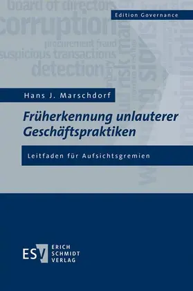 Marschdorf |  Früherkennung unlauterer Geschäftspraktiken | eBook | Sack Fachmedien