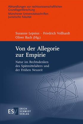 Lepsius / Bach / Vollhardt |  Von der Allegorie zur Empirie | eBook | Sack Fachmedien