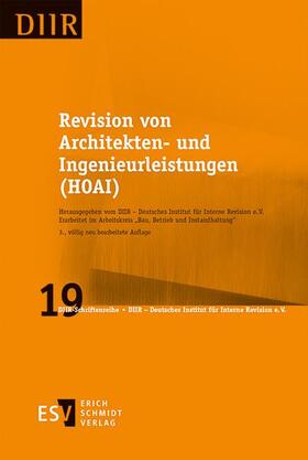 DIIR - Arbeitskreis "Bau, Betrieb und Instandhaltung" / DIIR - Deutsches Institut für Interne Revision e. V. |  Revision von Architekten- und Ingenieurleistungen (HOAI) | eBook | Sack Fachmedien