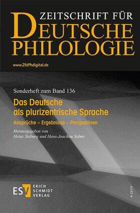 Sieburg / Solms |  Das Deutsche als plurizentrische Sprache | Buch |  Sack Fachmedien
