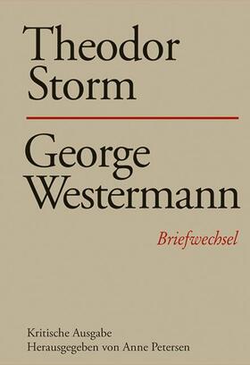 Petersen |  Theodor Storm - George Westermann | eBook | Sack Fachmedien