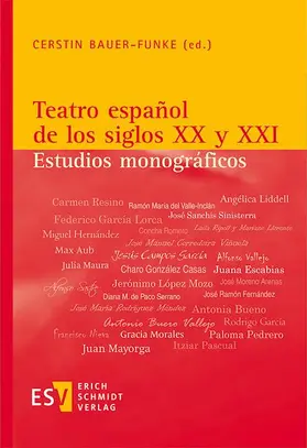 Bauer-Funke |  Teatro español de los siglos XX y XXI | Buch |  Sack Fachmedien