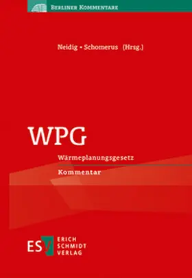 Neidig / Kallina / Schomerus |  WPG | Buch |  Sack Fachmedien