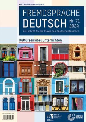 Goethe-Institut / Fandrych / Klimaszyk |  Fremdsprache Deutsch Heft 71 (2024): Kultursensibel unterrichten | Buch |  Sack Fachmedien