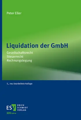 Eller |  Liquidation der GmbH | eBook | Sack Fachmedien