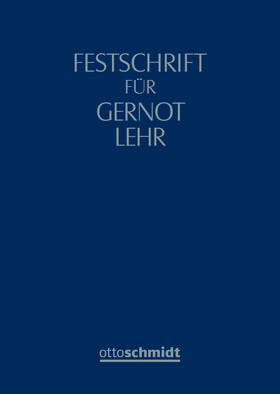 Mensching / Mensching / Vendt / Hegemann / Vendt |  Mensching/Vendt/Hegemann: Festschrift für Gernot Lehr | Buch |  Sack Fachmedien