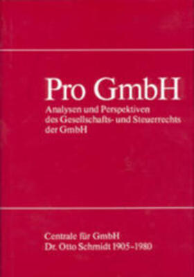 Schmidt |  Pro GmbH | Buch |  Sack Fachmedien