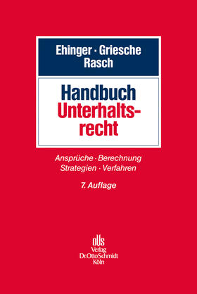 Ehinger / Griesche / Rasch |  Handbuch Unterhaltsrecht | eBook | Sack Fachmedien