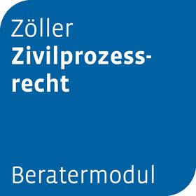  Beratermodul Zöller Zivilprozessrecht | Datenbank |  Sack Fachmedien