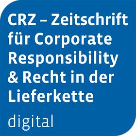  CRZ - Zeitschrift für Corporate Responsibility & Recht in der Lieferkette digital | Datenbank |  Sack Fachmedien