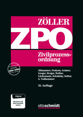 Zöller | Zivilprozessordnung: ZPO | Buch | 978-3-504-47027-2 | sack.de