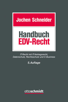 Schneider |  Handbuch EDV-Recht | Buch |  Sack Fachmedien