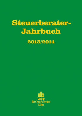 Rödder |  Steuerberater-Jahrbuch 2013/2014 | Buch |  Sack Fachmedien