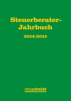  Steuerberater-Jahrbuch 2014/2015 | Buch |  Sack Fachmedien