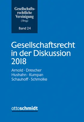  Gesellschaftsrecht in der Diskussion 2018 | Buch |  Sack Fachmedien