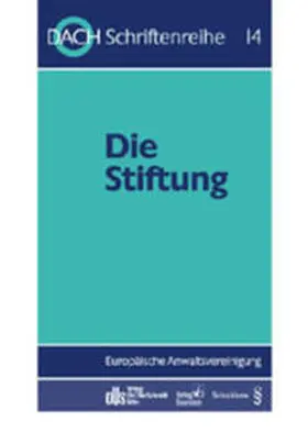  Die Stiftung | Buch |  Sack Fachmedien