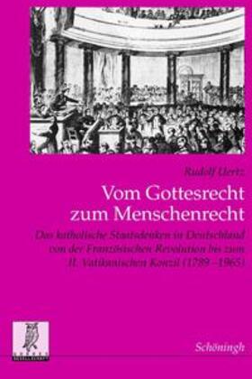 Uertz |  Vom Gottersrecht zum Menschenrecht | Buch |  Sack Fachmedien