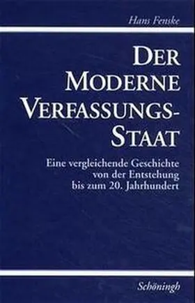 Fenske |  Der Moderne Verfassungsstaat | Buch |  Sack Fachmedien