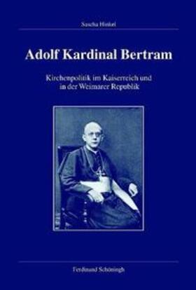 Hinkel |  Adolf Kardinal Bertram | Buch |  Sack Fachmedien