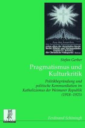 Gerber |  Pragmatismus und Kulturkritik | Buch |  Sack Fachmedien