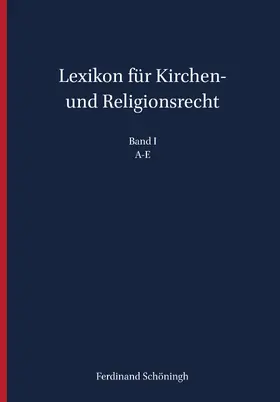 Hallermann / Droege / Meckel |  Lexikon für Kirchen- und Religionsrecht | Buch |  Sack Fachmedien