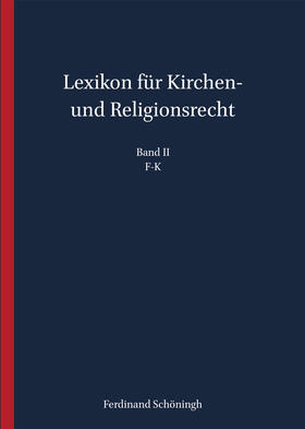 Hallermann / Meckel / Droege |  Lexikon für Kirchen- und Religionsrecht 02 | Buch |  Sack Fachmedien