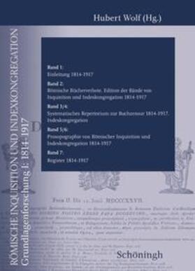 Wolf |  Römische Inquisition und Indexkongregation | Buch |  Sack Fachmedien