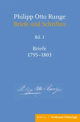 Mix |  Philipp Otto Runge – Briefe 1795–1803 | Buch |  Sack Fachmedien