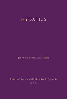 Kötter / Scardino |  Chronik des Hydatius | Buch |  Sack Fachmedien