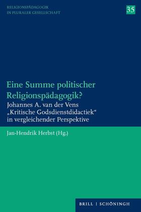 Herbst |  Eine Summe politischer Religionspädagogik? | Buch |  Sack Fachmedien