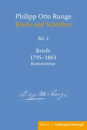 Mix |  Philipp Otto Runge – Briefe 1795-1803 | Buch |  Sack Fachmedien