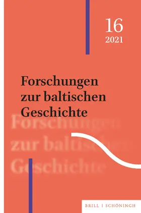  Forschungen zur baltischen Geschichte | Buch |  Sack Fachmedien