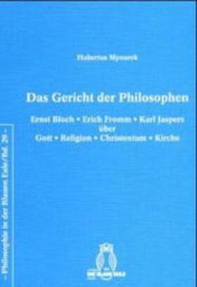 Mynarek |  Das Gericht der Philosophen | Buch |  Sack Fachmedien