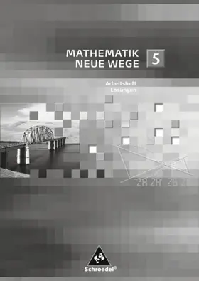 Lergenmüller / Schmidt |  Mathematik Neue Wege SI 5. Lösungen Arbeitsheft | Buch |  Sack Fachmedien