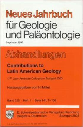 Miller |  Contributions to Latin-American Geology | Buch |  Sack Fachmedien