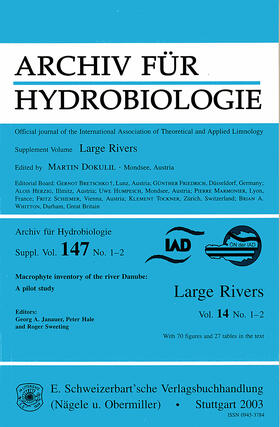 Janauer / Hale / Sweeting |  Macrophyte inventory of the river Danube: A pilot study | Buch |  Sack Fachmedien