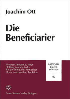 Ott |  Die Beneficiarier | Buch |  Sack Fachmedien