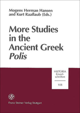 Hansen / Raaflaub |  More Studies in the Ancient Greek Polis | Buch |  Sack Fachmedien