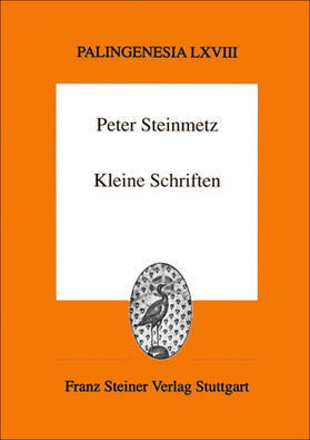 Steinmetz / Koster |  Kleine Schriften | Buch |  Sack Fachmedien