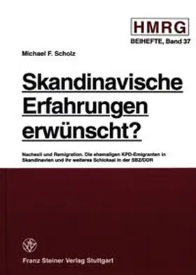 Scholz |  Skandinavische Erfahrungen erwünscht? | Buch |  Sack Fachmedien