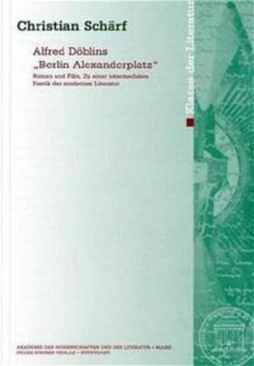 Schärf |  Alfred Döblins "Berlin Alexanderplatz" | Buch |  Sack Fachmedien