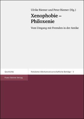 Riemer |  Xenophobie - Philoxenie | Buch |  Sack Fachmedien