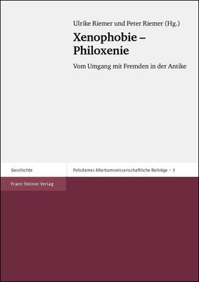 Riemer |  Xenophobie – Philoxenie | Buch |  Sack Fachmedien